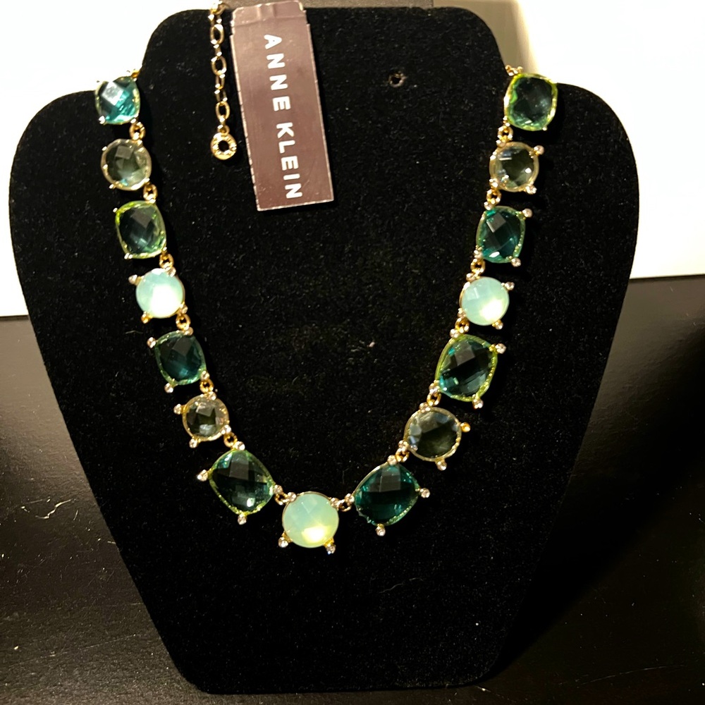 Ann Klein Statement Necklace New
